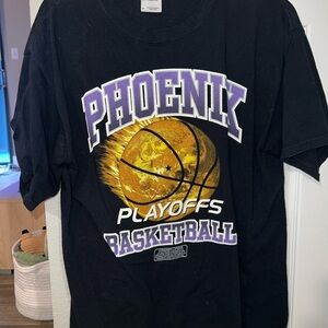 PHX suns basketball vintage graphic shirt